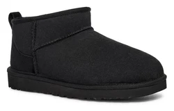 UGG CLASSIC ULTRA MINI Schlupfboots Schwarz/Dunkelgrau