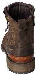 MUSTANG Stiefelette Schnürboots Braun/Dunkelbraun/Khaki/Dunkelgrün