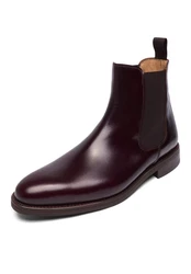 Henry Stevens Chelseaboots Marshall CB4 Bordeaux/Lila/Dunkelrot/Braun
