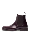 Henry Stevens Chelseaboots Marshall CB4 Bordeaux/Lila/Dunkelrot/Braun