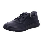 Waldlufer Schnürschuh Sneaker Heiko Weite-H (984007-199) Dunkelblau/Schwarz/Blau