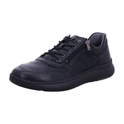 Waldlufer Schnürschuh Sneaker Heiko Weite-H (984007-199) Dunkelblau/Schwarz/Blau
