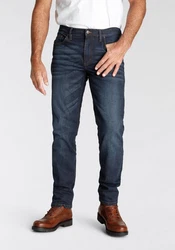 Arizona Stretch-Jeans gerade Beinform niedrig Leibhöhe mit GürtelSchlaufen 