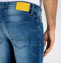 MAC Straight Jeans Flexx-Driver Hellblau/Blau/Grün