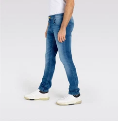 MAC Straight Jeans Flexx-Driver Hellblau/Blau/Grün