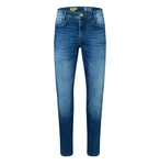 MAC Straight Jeans Flexx-Driver Hellblau/Blau/Grün