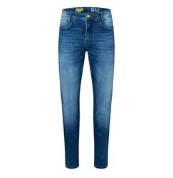 MAC Straight Jeans Flexx-Driver Hellblau/Blau/Grün