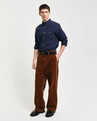Gant Langarmhemd REG MICRO PRINT SHIRT Dunkelblau/Blau/Hellblau