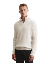Marc O'Polo Troyer Pullover Weiß/Creme/Beige/Khaki/Schwarz