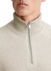 Marc O'Polo Troyer Pullover Weiß/Creme/Beige/Khaki/Schwarz