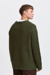 !Solid Strickpullover SDNOHI Dunkelgrün