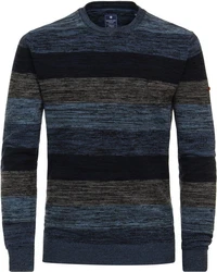 Redmond Pullover Blau/Dunkelblau