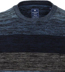 Redmond Pullover Blau/Dunkelblau