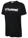 hummel T-Shirt Regular Fit Stretch Rundhalsausschnitt Logo (7928) Schwarz (7928-2)