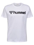 hummel T-Shirt Regular Fit Stretch Rundhalsausschnitt Logo (7928) Weiß (7928)
