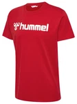 hummel T-Shirt Regular Fit Stretch Rundhalsausschnitt Logo (7928) Rot (7928)