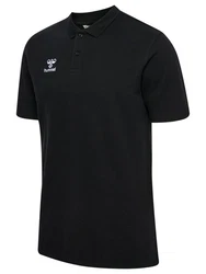 hummel Poloshirt Regular Fit mit klassischem Umlegekragen (7926) Schwarz (7926)