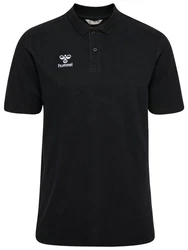hummel Poloshirt Regular Fit mit klassischem Umlegekragen (7926) Schwarz (7926)
