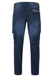 Regular-fit-Jeans Jeans Regular Fit Slim Legs Medium Waist 7937 in Blau