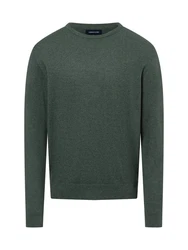 Andrew James Strickpullover Dunkelgrün/Grün