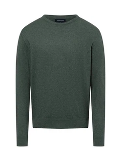 Andrew James Strickpullover Dunkelgrün/Grün