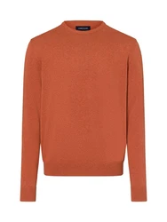 Andrew James Strickpullover Orange/Rot
