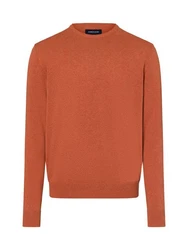 Andrew James Strickpullover Orange/Rot