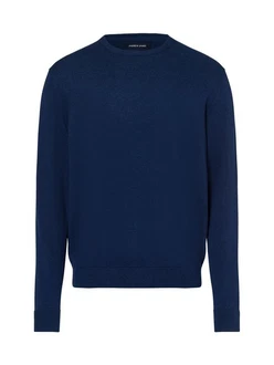 Andrew James Strickpullover Dunkelblau/Blau