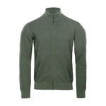 LIVING CRAFTS Strickjacke SPENCER (GOTS zertifiziert) Dunkelgrün/Grün