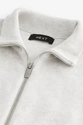 Next Strickweste (1-tlg) Grau/Hellgrau