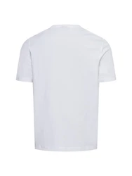 bugatti T-Shirt Grau/Weiß/Creme
