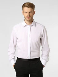 Finshley & Harding Businesshemd Weiß/Hellblau/Lila/Creme