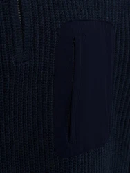 Nils Sundstrm Strickpullover Dunkelblau