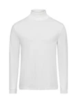 Andrew James Langarmshirt Weiß/Creme/Grau