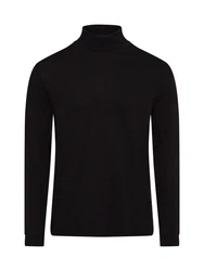Andrew James Langarmshirt Schwarz