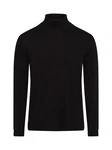 Andrew James Langarmshirt Schwarz