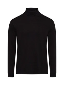Andrew James Langarmshirt Schwarz