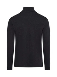 Andrew James Langarmshirt Schwarz/Dunkelblau/Dunkelgrau