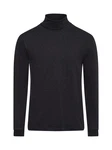 Andrew James Langarmshirt Schwarz/Dunkelblau/Dunkelgrau