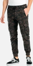 REELL Cargohose Reflex Rib Cargo Dunkelgrün