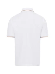 bugatti Poloshirt Weiß/Creme