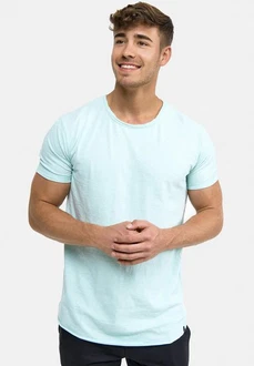 Indicode Kurzarmshirt Willbur Tee Hellblau/Türkis/Blau Indicode Kurzarmshirt Willbur Tee Hellblau/Türkis/Blau