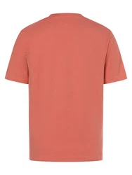 Marc O'Polo T-Shirt mit Label-Stickerei Orange/Rot/Rosa