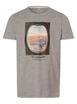 Nils Sundström T-Shirt Grau/Hellgrau/Braun