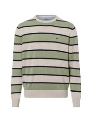 FYNCH-HATTON Strickpullover Khaki/Grün/Dunkelgrün/Hellgrün