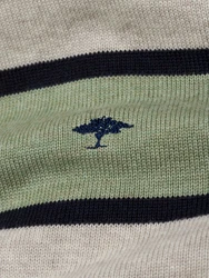 FYNCH-HATTON Strickpullover Khaki/Grün/Dunkelgrün/Hellgrün