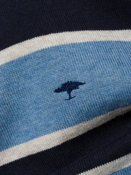 FYNCH-HATTON Strickpullover Blau/Hellblau/Dunkelblau