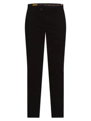 bugatti Chinos Stoffhose Schwarz