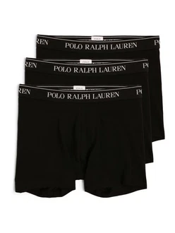 Polo Ralph Lauren Boxer Brief 3 Pack Schwarz/Braun Polo Ralph Lauren Boxer Brief 3 Pack Schwarz/Braun