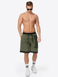 Lonsdale Badehose CLENNELL Dunkelgrün/Grün